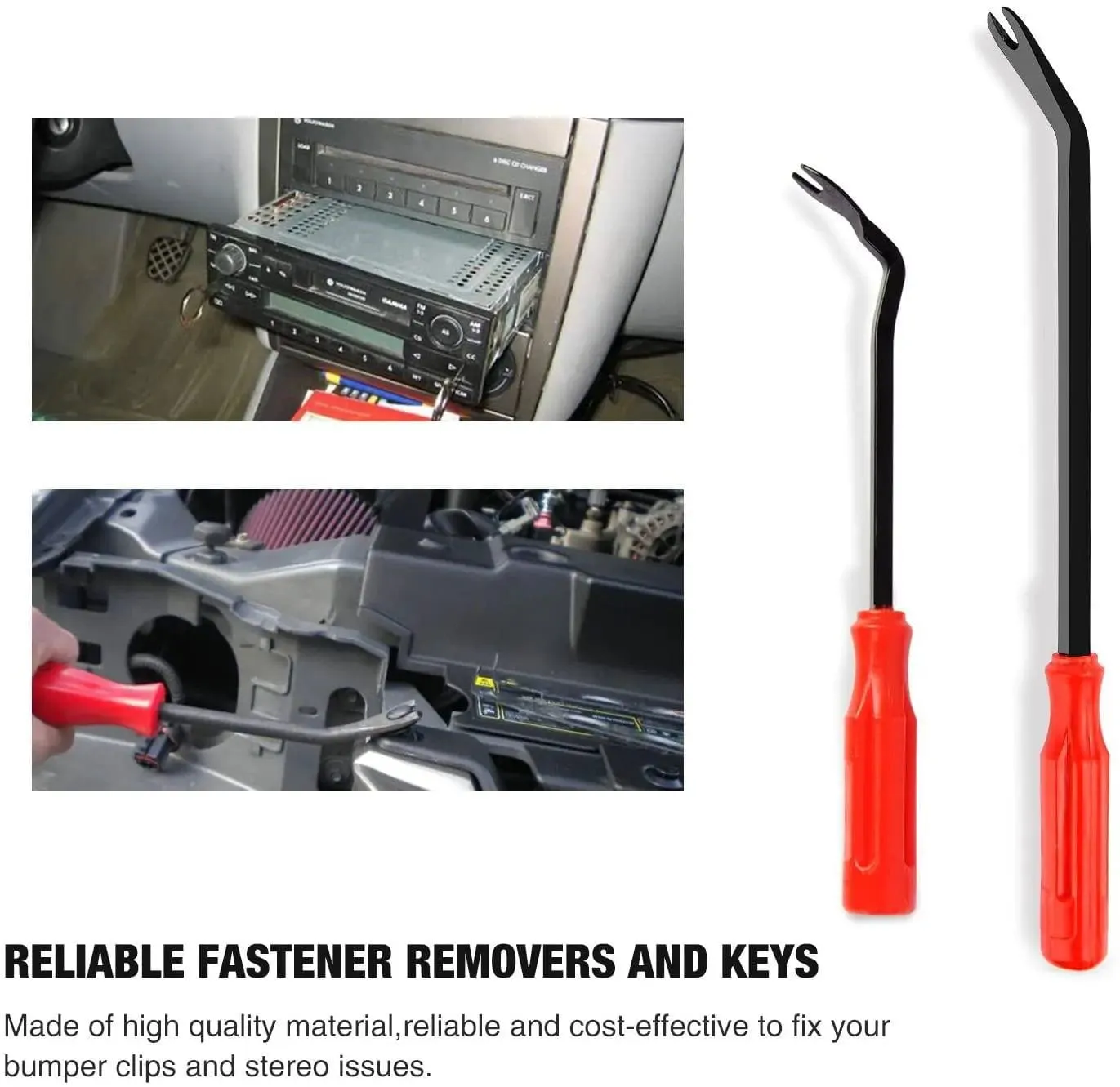 13 Pcs Trim Removal Tool Set Red