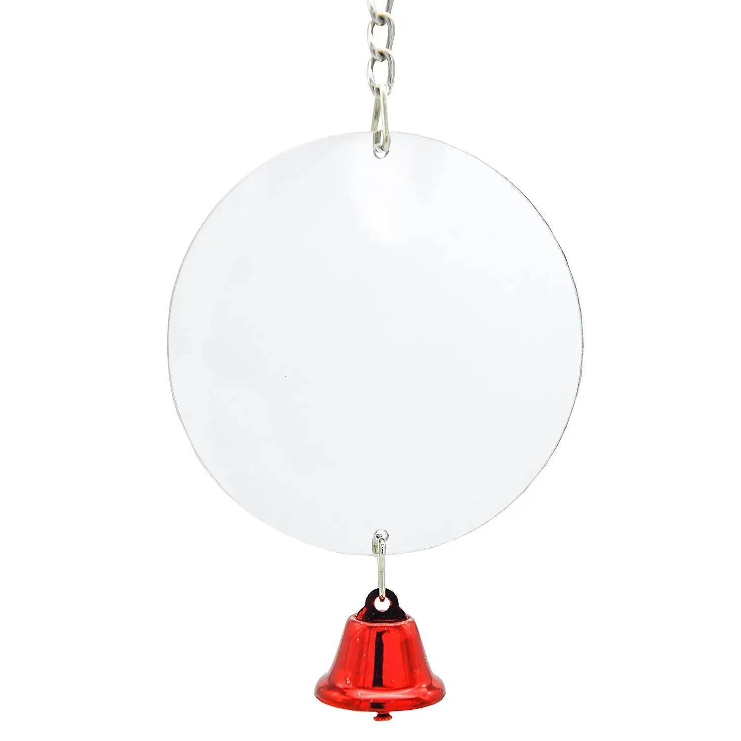 1Pc Pet Toy Mirror Fun Toy for Cockatiel Parrots Small Birds Parrot Pet Parrots Climb Outdoor Indoor Hanging Pet Supplies