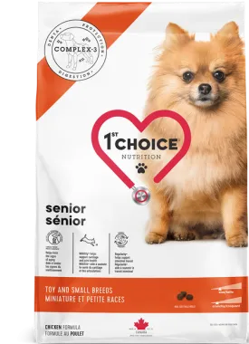 1st Choice Nutrition Dog Mature-Less Active Toy and Small Breed Senior Chicken Formula