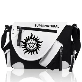 Back to School - Waterproof Unisex Canvas Shoulder Bag