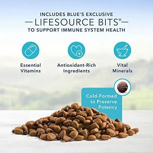 Blue Buffalo Life Protection Formula Senior Dog Food - Natural Dry Dog Food for Senior Dogs - Chicken and Brown Rice - 30 lb. Bag