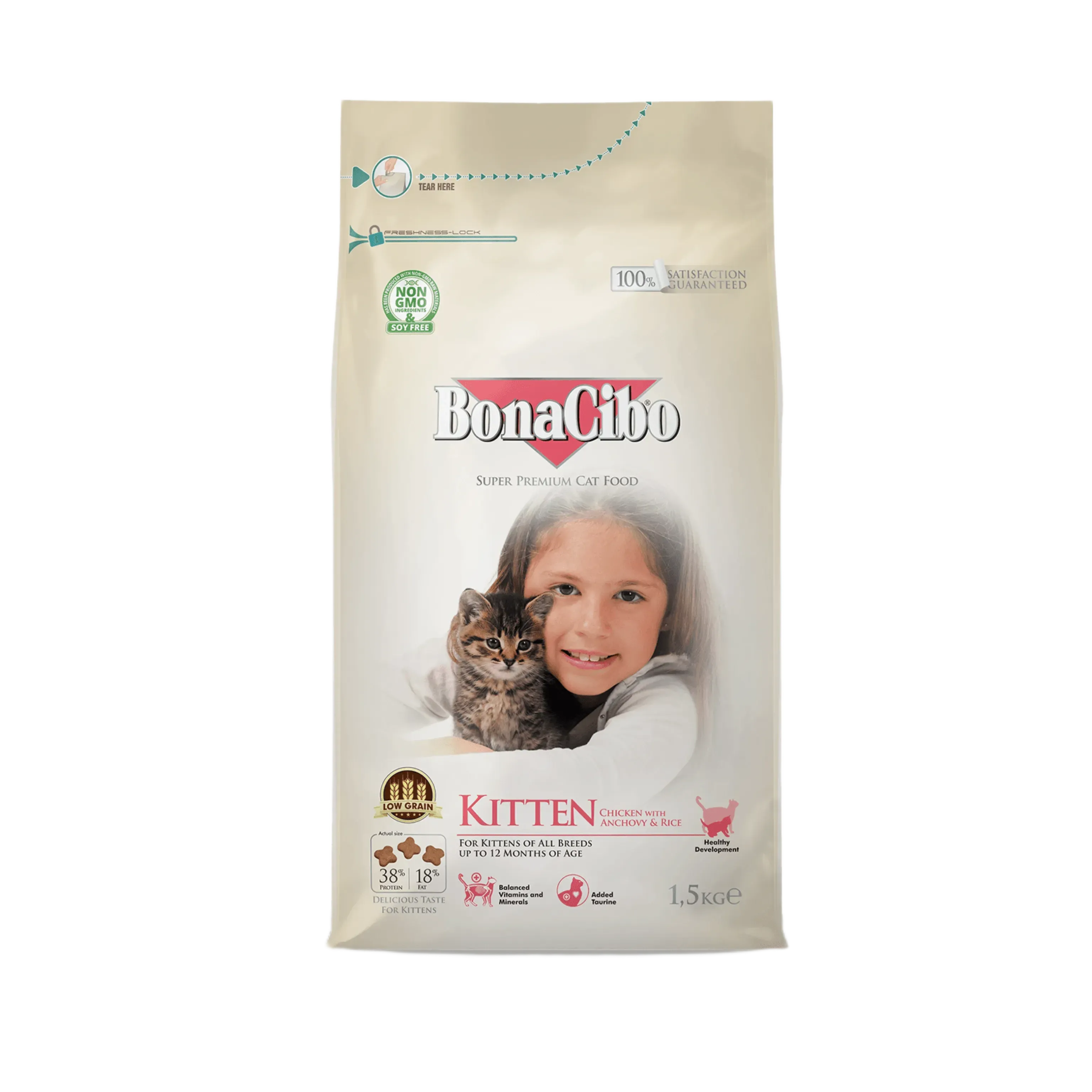 BONACIBO KITTEN DRY FOOD (S)