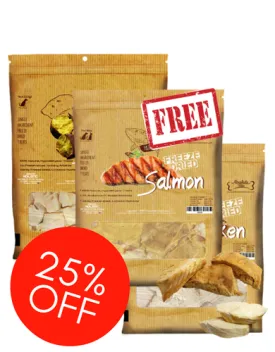 BUY 2 GET 1 FREE! Absolute Bites Freeze Dried Treats