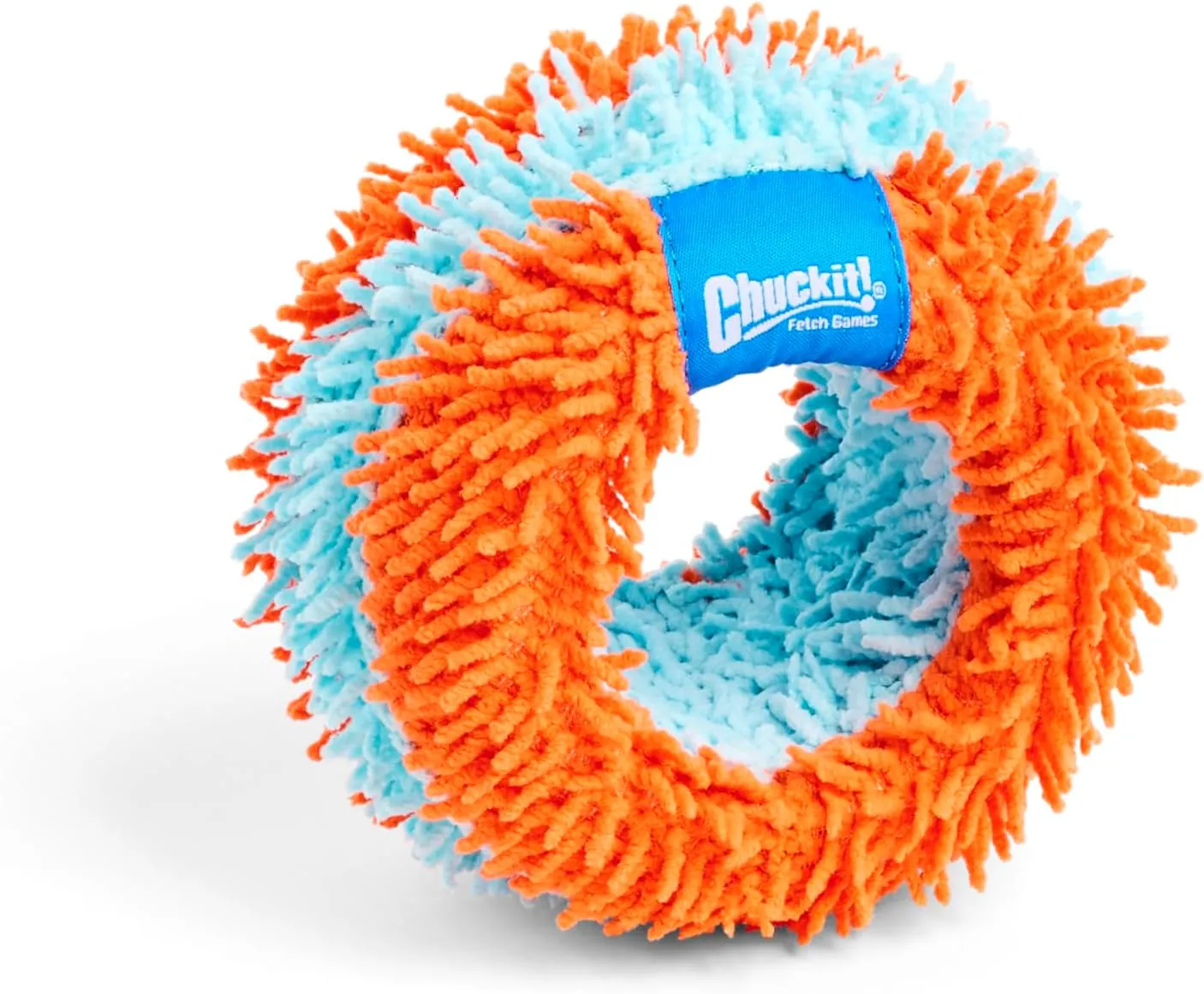 Chuckit! Indoor Fetch Roller Toy for Dogs - Interactive Dog Toys for Boredom, Orange and Blue