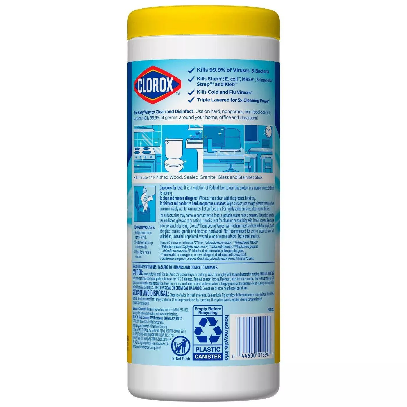 Clorox Disinfecting Wipes Cleaning Wipes - Crisp Lemon - 35ct
