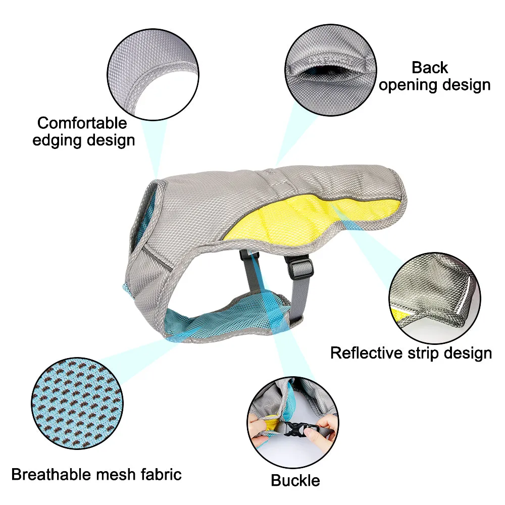 Cooling Dog Vest Harness Jacket