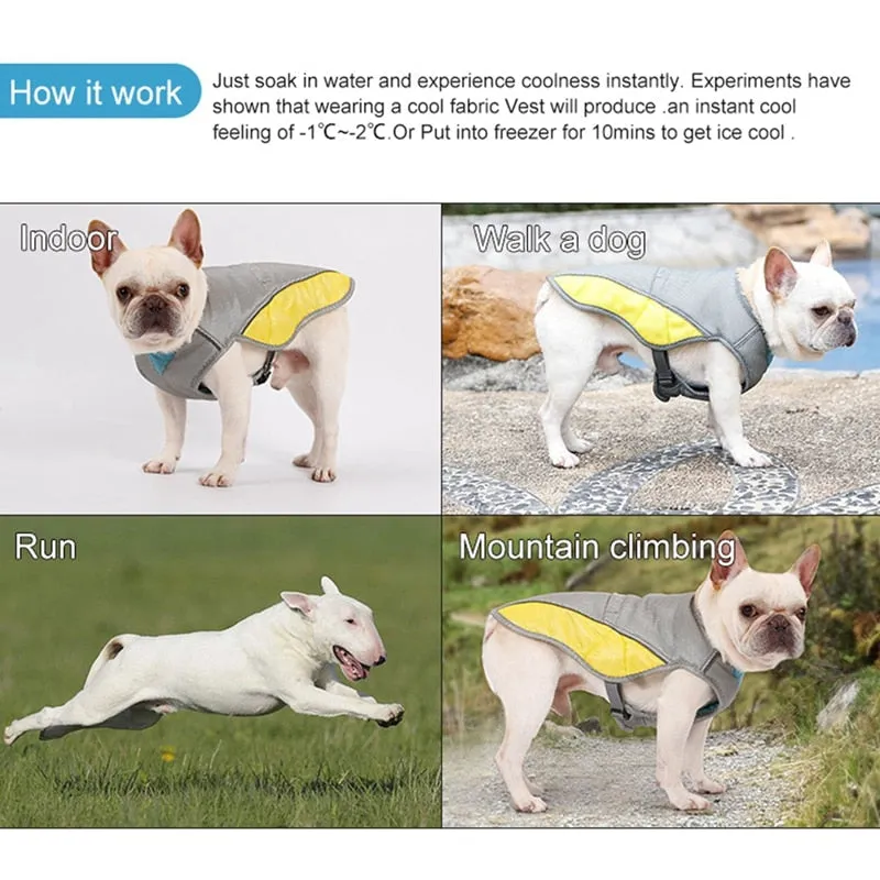 Cooling Dog Vest Harness Jacket