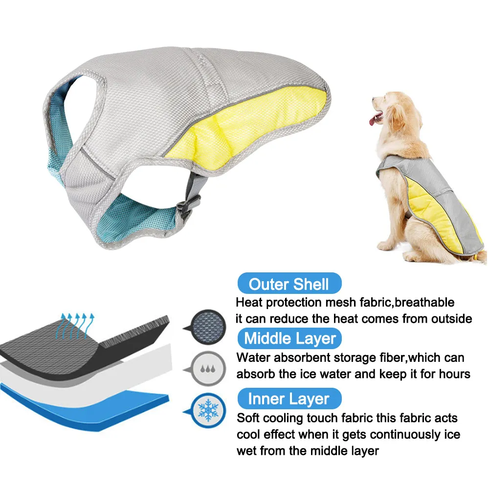 Cooling Dog Vest Harness Jacket