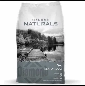 DIAMOND NATURALS CHICKEN EGG AND OATMEAL DRY FOOD FOR SENIOR DOGS