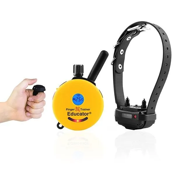 E-Collar FT-330 Finger Trainer 1/2 Mile Educator Remote Dog Training Collar