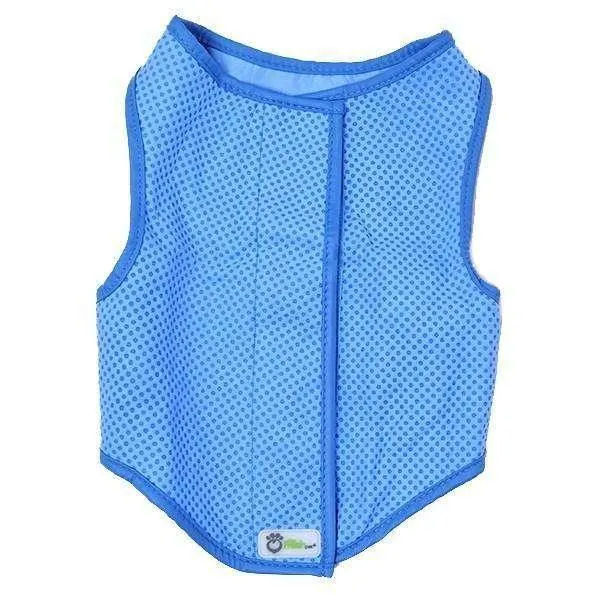 Go Fresh Pet Cooling Ice Vest Blue