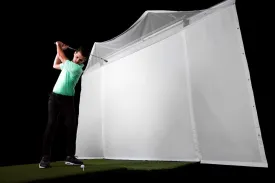 HomeCourse® ProScreen 180 Retractable Golf Simulator Screen