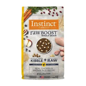 Instinct Raw Boost Whole Grain Real Chicken & Brown Rice Dry Dog Food 20lb