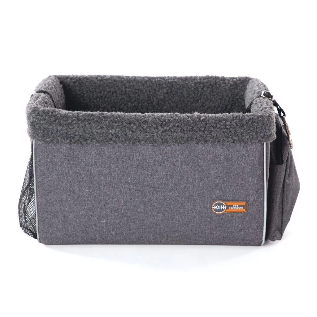 K&H Travel Bike Basket - Grey