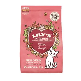 Lily's Kitchen Chicken & White Fish Kitten Dry Food 800g