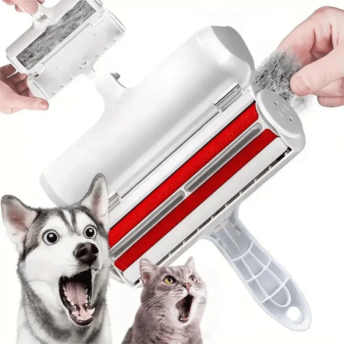 Lint Remover Roller, Durable ABS, Easy Maintenance, Effective Hair Removal, Ergonomic Design, Compact and Stylish, Perfect for Clothes and Furniture