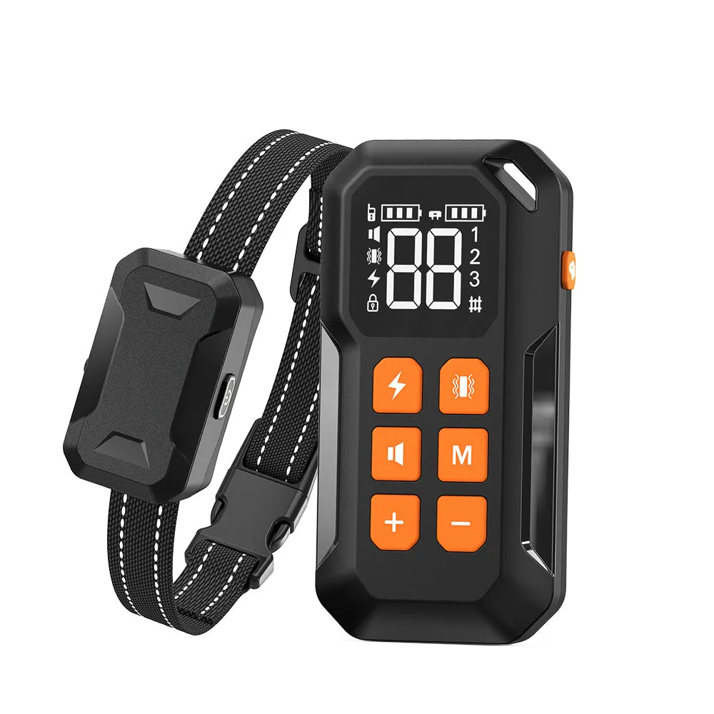 MASBRILL Electric Wireless Dog Fence System, Rechargeable Dog Training Collar with Remote Long for 180 Days Use, 1 Dog Pet Containment System Adjustable for all Dogs