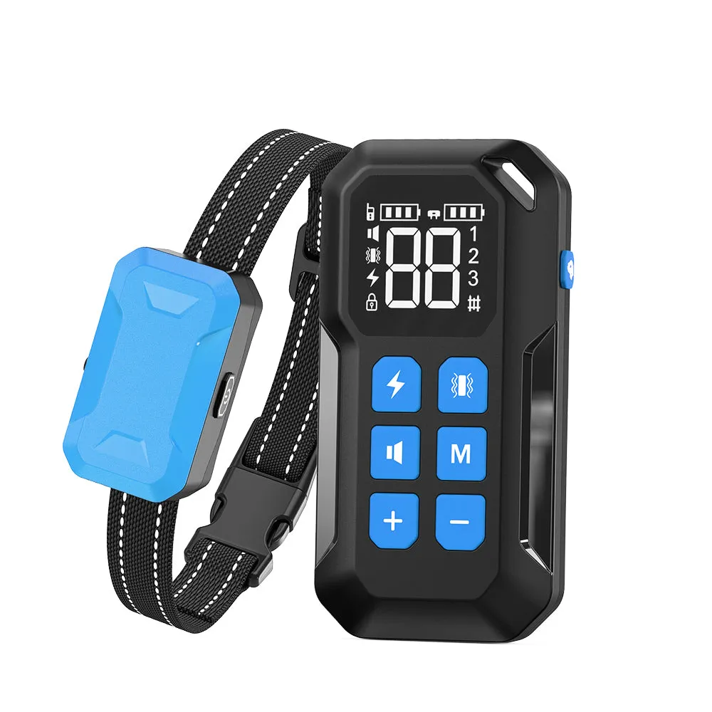 MASBRILL Electric Wireless Dog Fence System, Rechargeable Dog Training Collar with Remote Long for 180 Days Use, 1 Dog Pet Containment System Adjustable for all Dogs