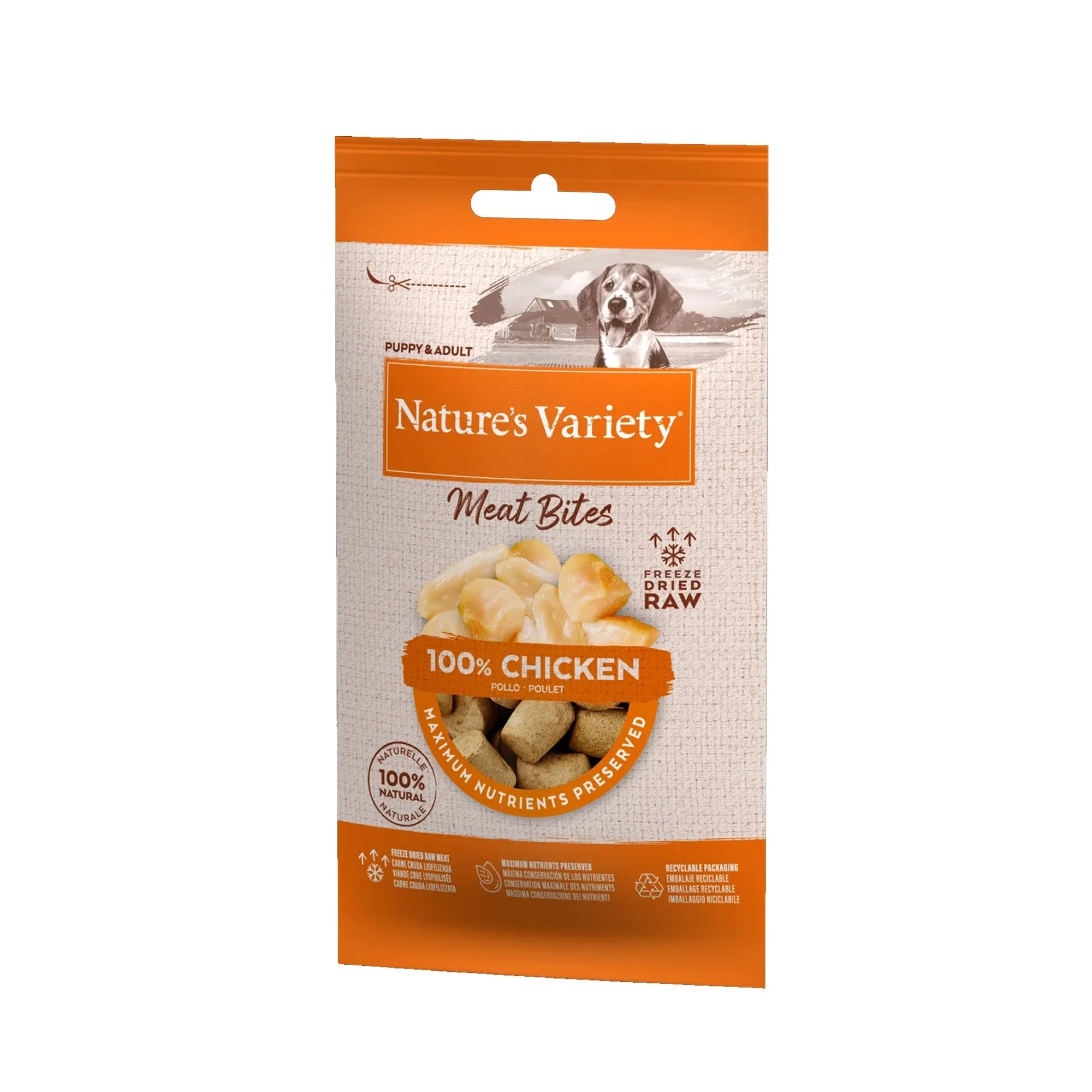 Natures Menu Freeze Dried Chicken Meat Bites