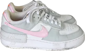 Nike White Air Force 1 Shadow Photon Dust Pink Foam Trainer UK 6 EU 39 👠