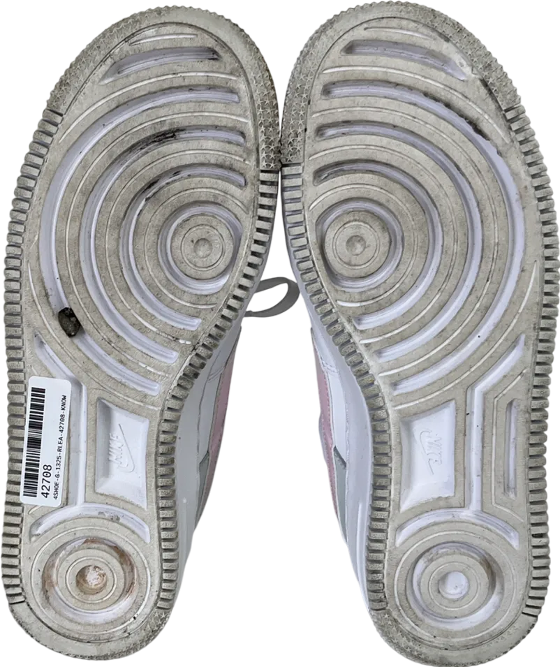 Nike White Air Force 1 Shadow Photon Dust Pink Foam Trainer UK 6 EU 39 👠