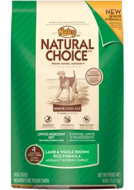 Nutro Natural Choice Lamb and Rice Senior Formula