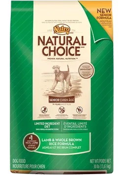 Nutro Natural Choice Lamb and Rice Senior Formula