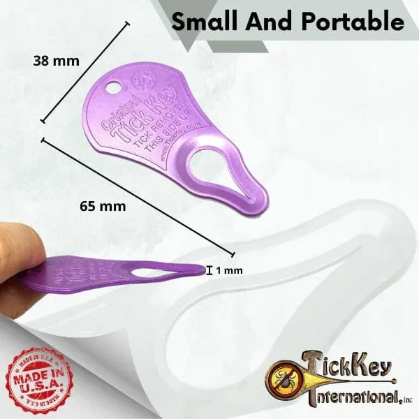 Original TickKey; Tick Removal Tool