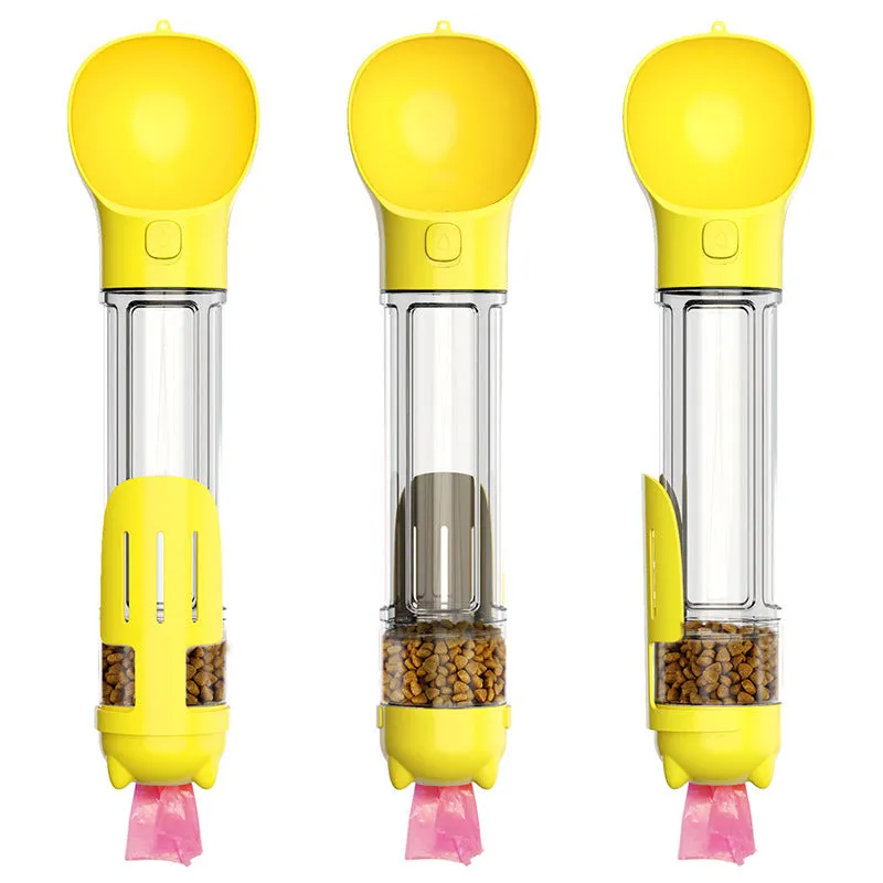 🔥Portable Pet Travel Bottle with Built-in Waste Bag Dispenser