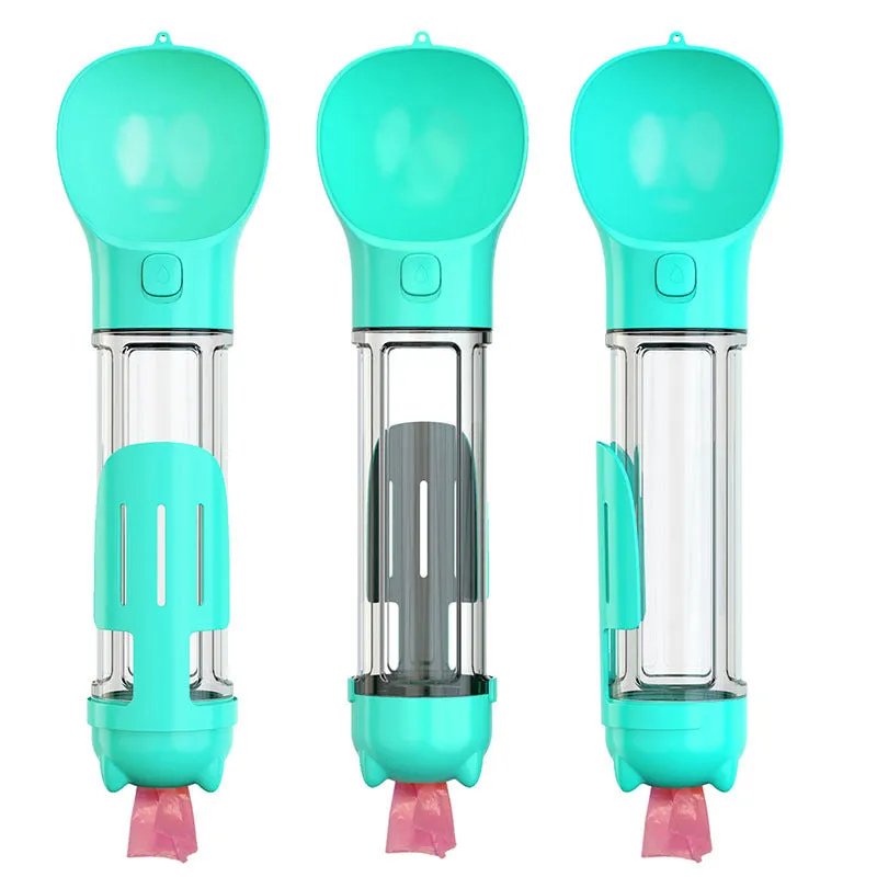 🔥Portable Pet Travel Bottle with Built-in Waste Bag Dispenser