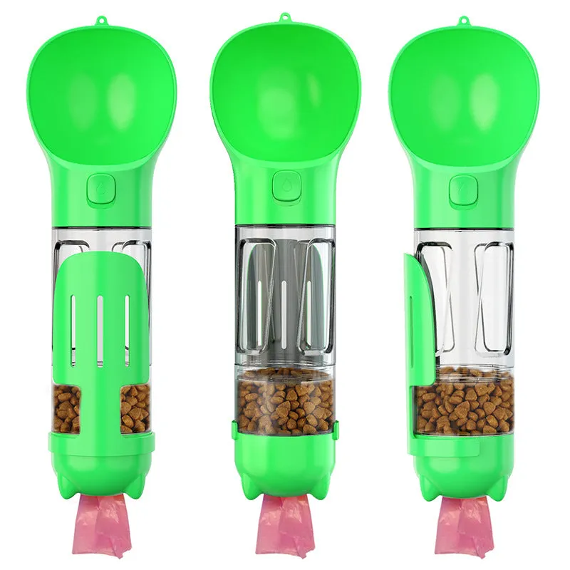 🔥Portable Pet Travel Bottle with Built-in Waste Bag Dispenser