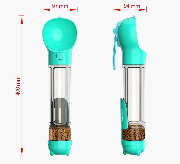 🔥Portable Pet Travel Bottle with Built-in Waste Bag Dispenser