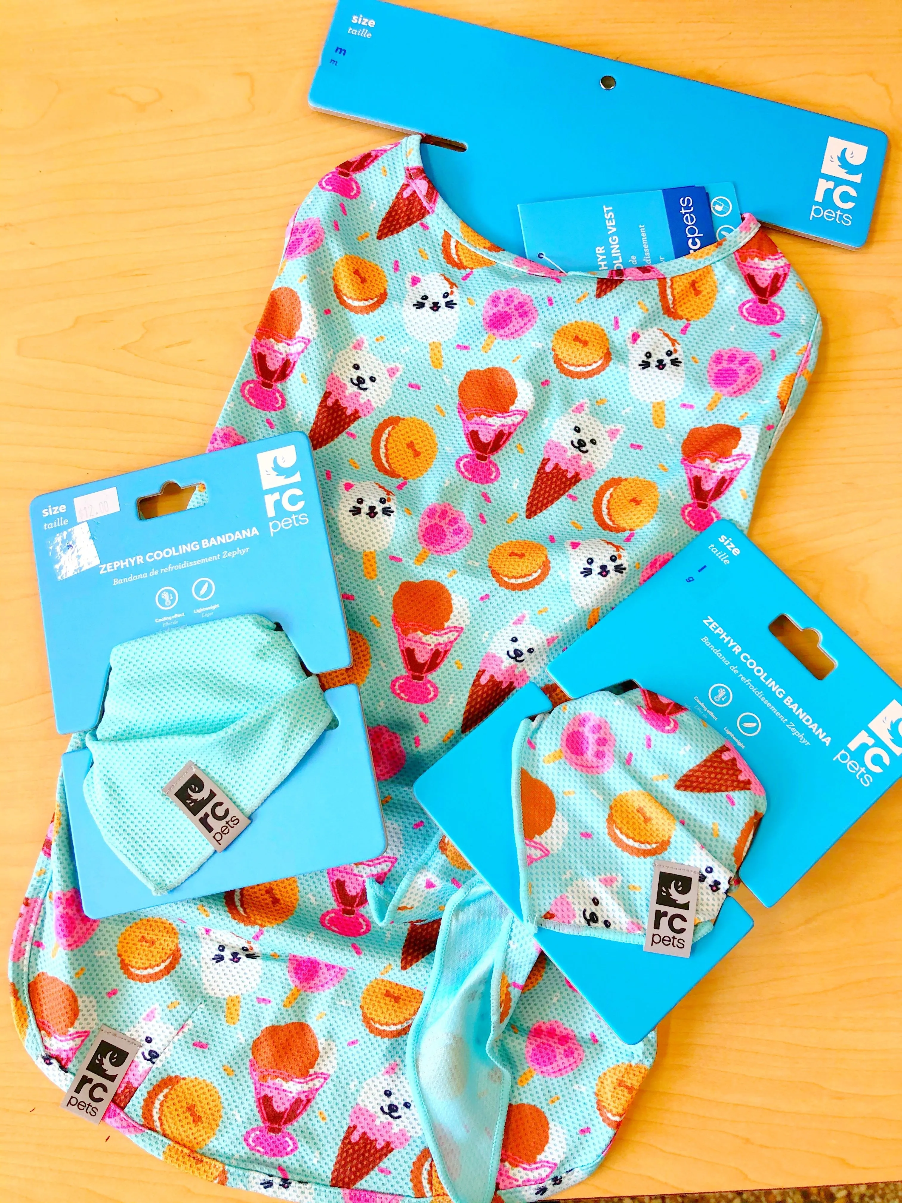 RC Pets Zephyr Vest Ice Cream Cooling Coat