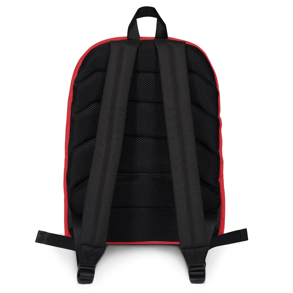 RED/WHITE YOU CAN DO ALL THINGS THROUGH CHRIST EXCEPT... Backpack