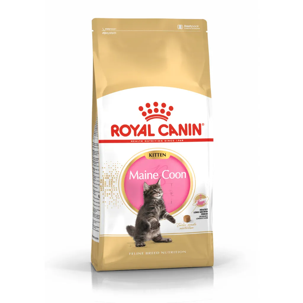 Royal Canin Maine Coon Kitten 2kg Dry Cat Food - Feline Breed Nutrition