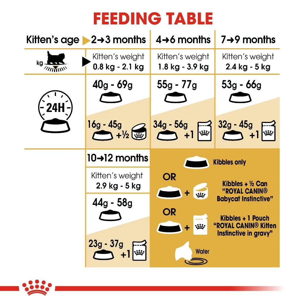 Royal Canin Persian Kitten 10kg Dry Cat Food - Feline Breed Nutrition