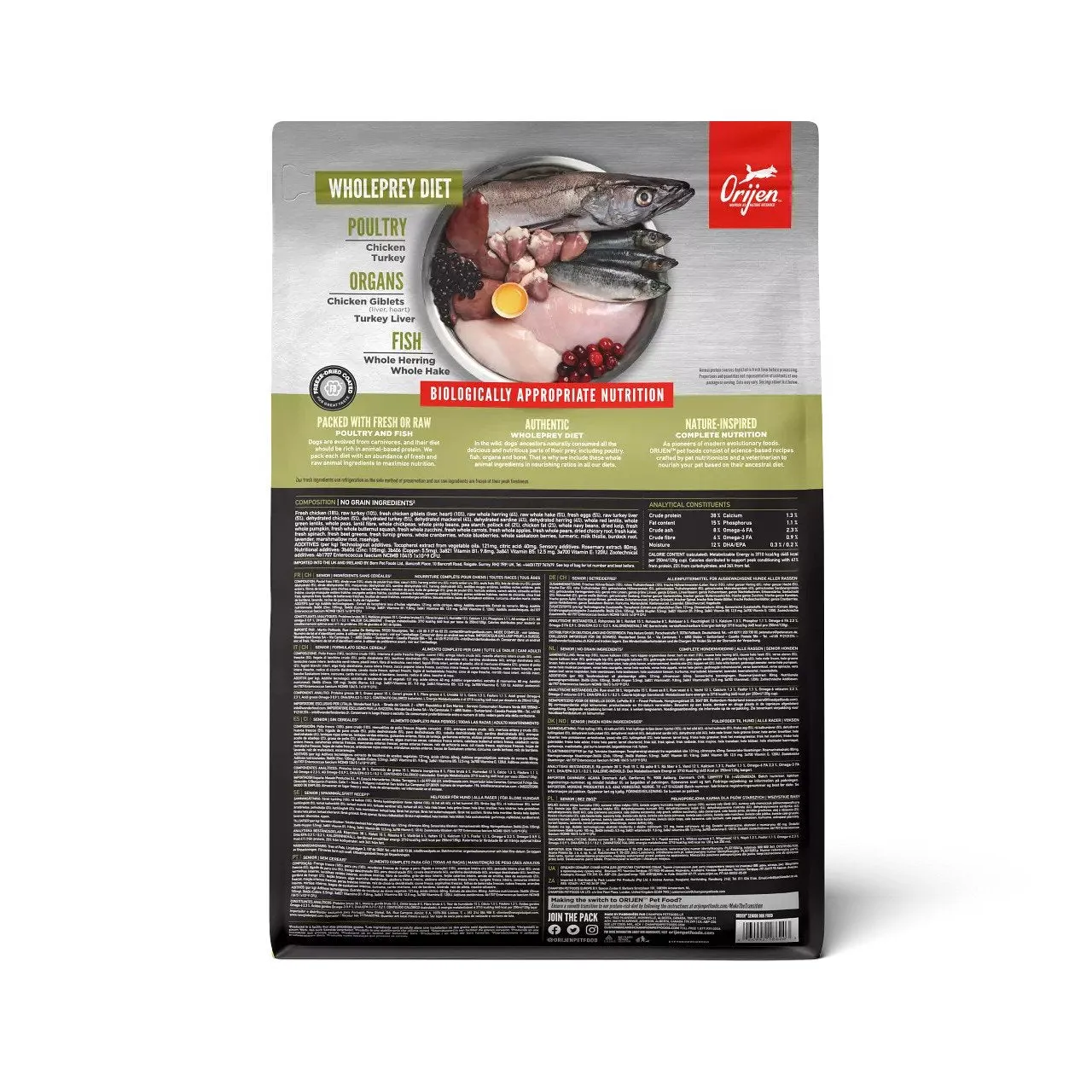 Senior Formula Chicken & Turkey Dog Dry Food (USA)