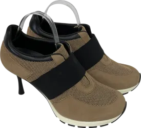 Sneex Brown The Icon Trainer Heel UK 9 EU 42 👠