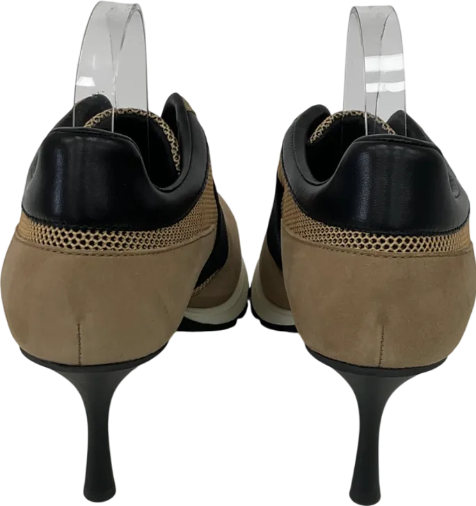 Sneex Brown The Icon Trainer Heel UK 9 EU 42 👠