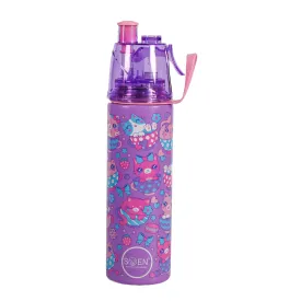 Swen Insulated Stainless Steel Kitty Theme Mist Bottle, Purple Color - 490ml