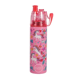 Swen Insulated Stainless Steel Unicorn Theme Mist Bottle, Pink Color - 490ml