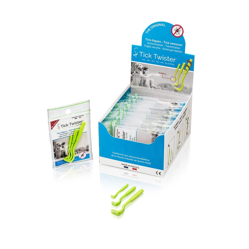 Tick removal tool 3 pack for cats & dogs by Tick Twister®