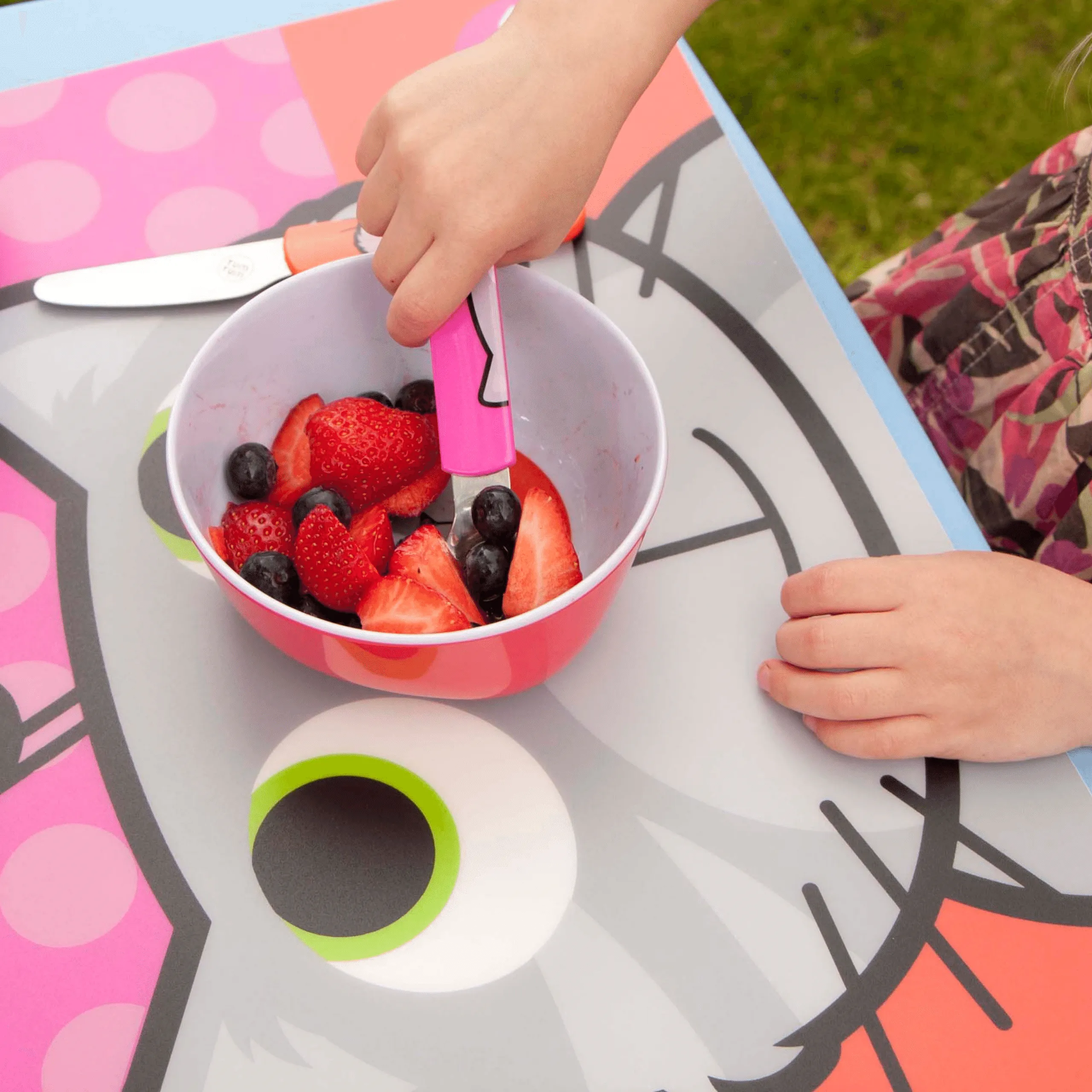 TUM TUM  Mega Size Mat - Bluebell