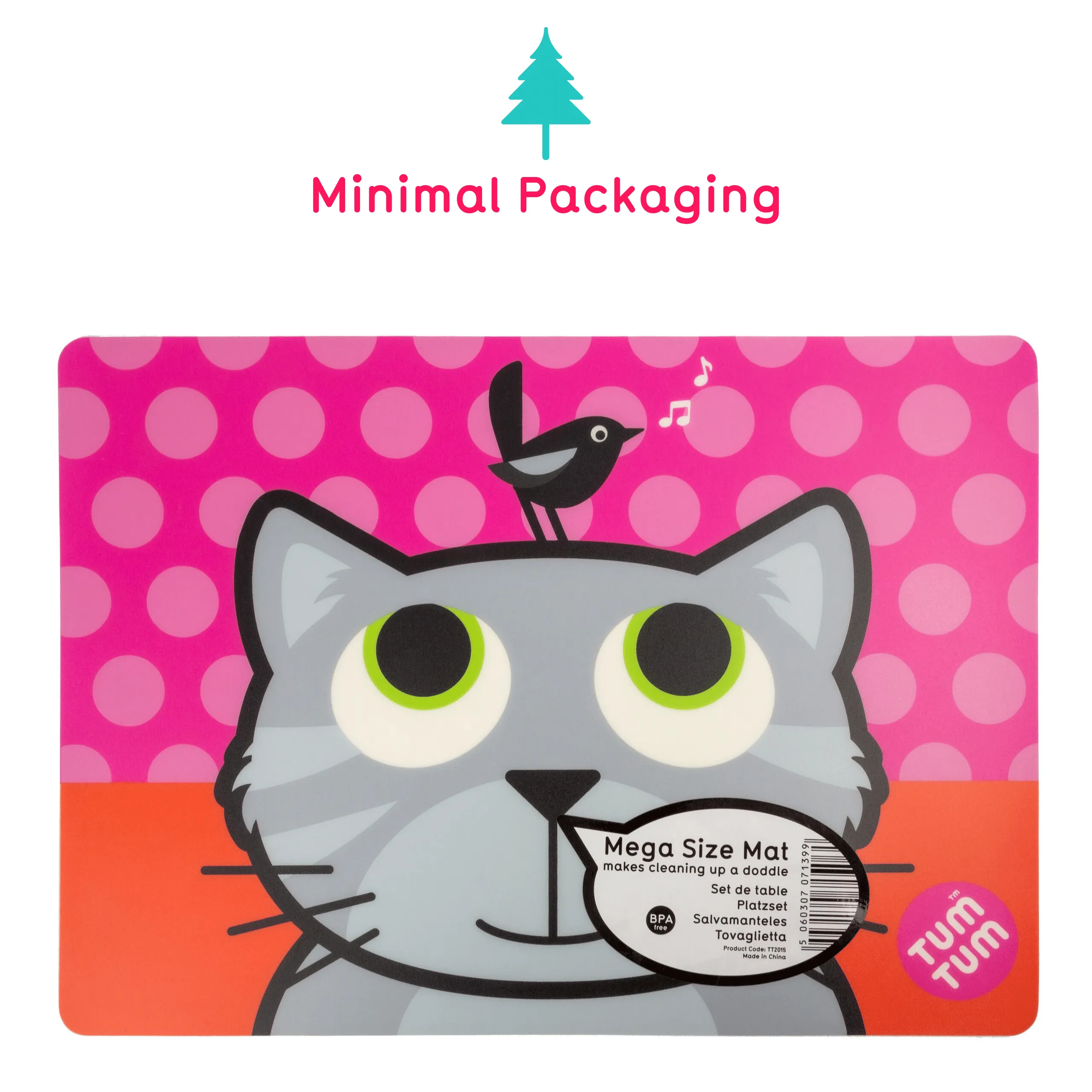 TUM TUM  Mega Size Mat - Bluebell