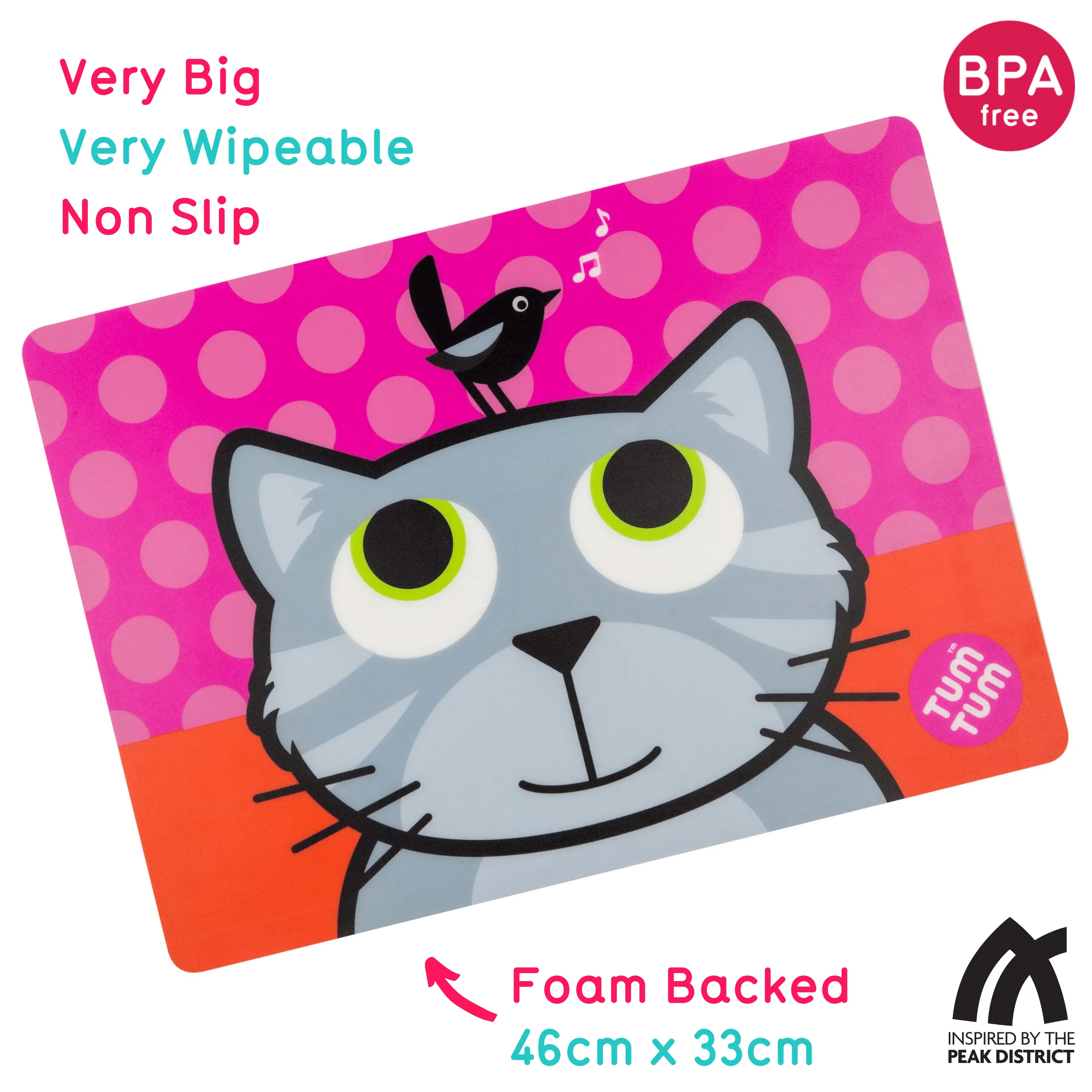 TUM TUM  Mega Size Mat - Bluebell